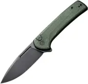 Civivi Conspirator Button Lock Folding Pocket Knife | Nitro V Steel Micarta Hand