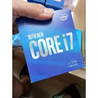 在飛比找蝦皮購物優惠-蟹老闆 INTEL 第十代 英特爾 I7-10700 2.9