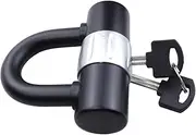 Scooter U Lock | Compact Anti-Theft Bicycle Disc Brake Locks Security with Keys,Safe Bike Locks Anti-Pry for Motorcycles, Outdoor Equipment, Scooters Borato