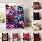 Cartoon Hell Inn Series Blankets Flannel Nap Blankets, Sofas Bed Sheets Blankets