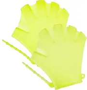 2Pcs Swimming Gloves Diving Auxiliary Mittens Water-Resistant Swim Mitts for Boys and Girls and Adults Comfortable Silicone Swimming Paddles