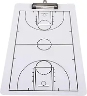 Basketall Coach Clip Boards, Basketball Coaches Marker Whiteboard, Clip Boards, Double Sided Basketball Clipboard, Double-Sided Dry Erase Coaches Clipboard Coaches Marker Board with Marker Pen