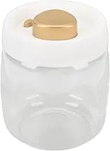 Sealed Vacuum Glass Coffee Bean Storage Canister Food Container for Kitchen Storage (800ml)