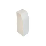 30/07 Original Series Left End/Wall Cap - Hot Water Hydronic Baseboard Cover (No