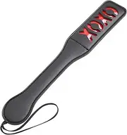 Sex Bondage Black PU Leather Slap Spank Paddle Horse Whip BDSM Bondage Sex Toys Adult Games For Cosplay for Couples on Bed Restraints Toys