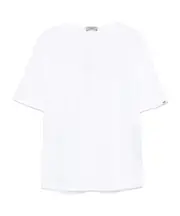 Herno Side Slits Button T-Shirt IT40,IT44,IT42,IT48,IT46 white