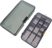 2pcs Box Bait Box Tackle Storage Boxes Steel Storage Waterproof Compartment Organizer Case for Container Fishing Lures Outdoor Storage Baskets Pp