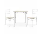 3 Piece Dining Set - Natural