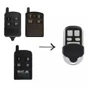 ECA Compatible Garage/Gate Remote Control - 4 Button Transmitter