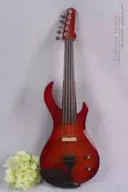 4/4 Electric violin Guitar shape Violin 5string violins Free violin case bow