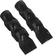 Hair Dryer Wind Comb Attachment 10 Pcs Universal Diffuser for Blow Dryer Lightweight and Easy to Install
