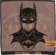 マルシン(Marushin) Marushin 4105082000 Handkerchief, Musk Logo 1989, DC Comics, Movie, Towel, Mini Towel, Towel Handkerchief, Cotton