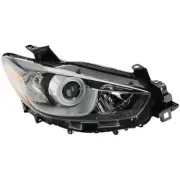 Headlight For 2013-2016 Mazda CX-5 Passenger Side Clear Lens Halogen (for: Mazda)