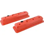 Fits SBC Valve Cover Slant Edge Orange by Proform 141-841