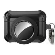 2 in 1 Protective Case for Apple Airpods 3 AirTags Holder with Keychain Shockproof