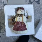 Lefton Snowman CWH11426 Tune Let It Snow Music Box