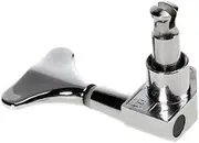 DRESSOOS Essential Bass Accessory: 4pcs Silver Bass Tuner Pegs 2l2r Bass Machine Head Tuners for Bass Guitar