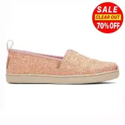 Toms Alpargata Casual Designer Fashion Shoes Junior Kids Girls Pink Quartz