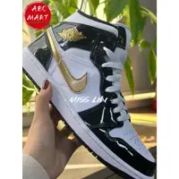 在飛比找蝦皮購物優惠-Air Jordan 1 Mid SE Black Gold