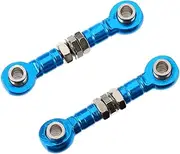 PLAFOPE 2pcs Servo Link Tie Rod for Car 33-43mm Adjustable Linkage Steering Rod Linkage Steering