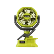 Ryobi 18V ONE+ Compact Fan RCF18- Skin Only / Rotatable Head/2 Speed Settings