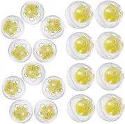 jojofuny 50pcs Rattle Insert Balls for Dolls and Plush Noise Maker Balls for DIY Crafts for Pet Playthings Enhance Fun and Interaction