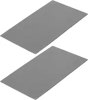 uxcell 2 Pack Thermal Pad 4.0W/m.K Insulated Heat Resistant High Temperature Resistant Silicone Cooling Pads 150x120x1mm for Laptop Computer Radiator, Grey