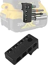 Magnetic 1/4-Inch Hex Bit Holders Fit for Dewalt Wrox Cordless Impacts Screwdrivers,Powerful Magnet Drill Bit Holster Sleeve Organizer, Hex Screw Bit Storage on side of Power Drill