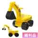 親親CCTOY 出清福利品 二合一 工程挖土機 學步車滑步車CA-26 黃色 （台灣製造）