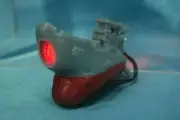 Star Blazers Space Battleship Yamato Resurrection LED Light Up Mini Figure Strap