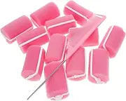Healeved Hair Curlers 13-piece Sponge Hair Rollers Set Heat-free Styling Rollers for Women Girls
