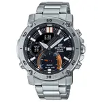 【CASIO 卡西歐】EDIFICE 藍牙智慧錶款 男錶 不鏽鋼錶帶 手機藍牙連線 防水100米 ECB-20D(ECB-20D-1A)