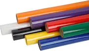 FUNKAKA Heat Transfer HTV Vinyl Bundle, 8 Rolls 12" x 5ft Iron On Vinyl for T-Shirt 8 Assorted Colors Glossy Adhesive HTV Vinyl for All Cutter Machines Easy to Cut
