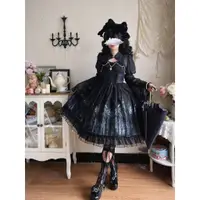 在飛比找蝦皮商城精選優惠-F&X lolita洋裝Lolita洋裝暗黑哥特風jsk洋裝