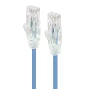 Alogic C6S-05BLU 5m Blue Ultra Slim Cat6 Network Cable - Series Alpha