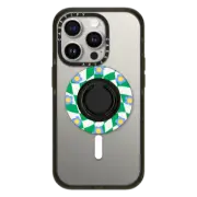 Snappy Ring Holder Snappy™ Ring Holder MagSafe Compatible Checkered Floral Snappy Ring Holder