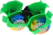 Led Light-up Roller Skates for Kids Sturdy Comfortable with Adjustable Fit for Easy On-Off