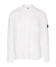 C.P. Company Lens Button-Up Shirt M White