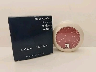 Avon Blush Color Confetti Pressed MAUVE MIX Shimmer New NOS