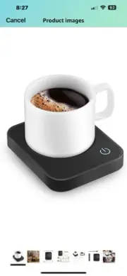 Mug Warmer Coffee Cup Warmer for Office Home Desk 5 Temperature Set Candle