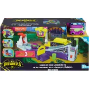Fisher-Price Triple Launch Scrapyard Playset with Toy Car & Ramp Action 3+