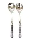 (SX043) Game Cutlery Large Dipper Fork Salad Server Serving Vichy Violet P
