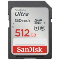 在飛比找PChome24h購物優惠-SanDisk 512GB SDXC Ultra【150MB