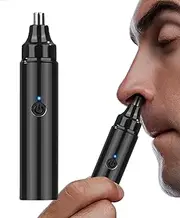 Electric Nose Hair Clipper - Cordless Quick Taunder, Easy Clean | Rechargeable Personal Cutting for Nose, Ears and Eyebrows, Pro Grooming Tool