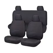 Canvas Seat Covers for NISSAN NAVARA D40 SERIES 01/2006-02/2015 DUAL CAB