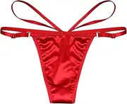 [Generic] G-String Thongs for Women Panties No Show Thong Seamless Underwear Low Rise Comfortable Hipster Panties