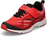 Syunsoku Sneakers, Kids, Boys, Children's Shoes, Lightweight, 6.3-9.8 inches (16-25 cm), 2E SJC 2140 Red, 7.1 inches (18.0 cm), red, 18.0 cm 2E