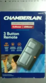 Chamberlain 3 Button Garage Remote Control