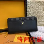 KF二手//LV長夾LOUIS VUITTON路易威登長夾 意大利進口頭層牛皮男包 真皮皮夾錢夾 LV男生錢包