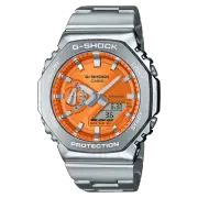 G-Shock GM2110D-4A GSTEEL 2100 Series Casioak Orange Metal